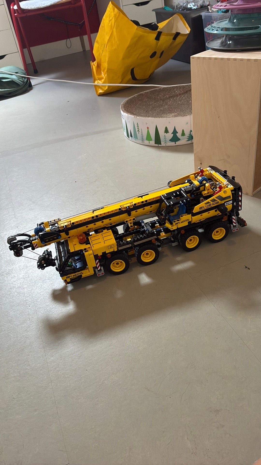 Lego technic mobiele kraan 42108, Gebruikt, Lego, Ophalen of Verzenden, Complete set