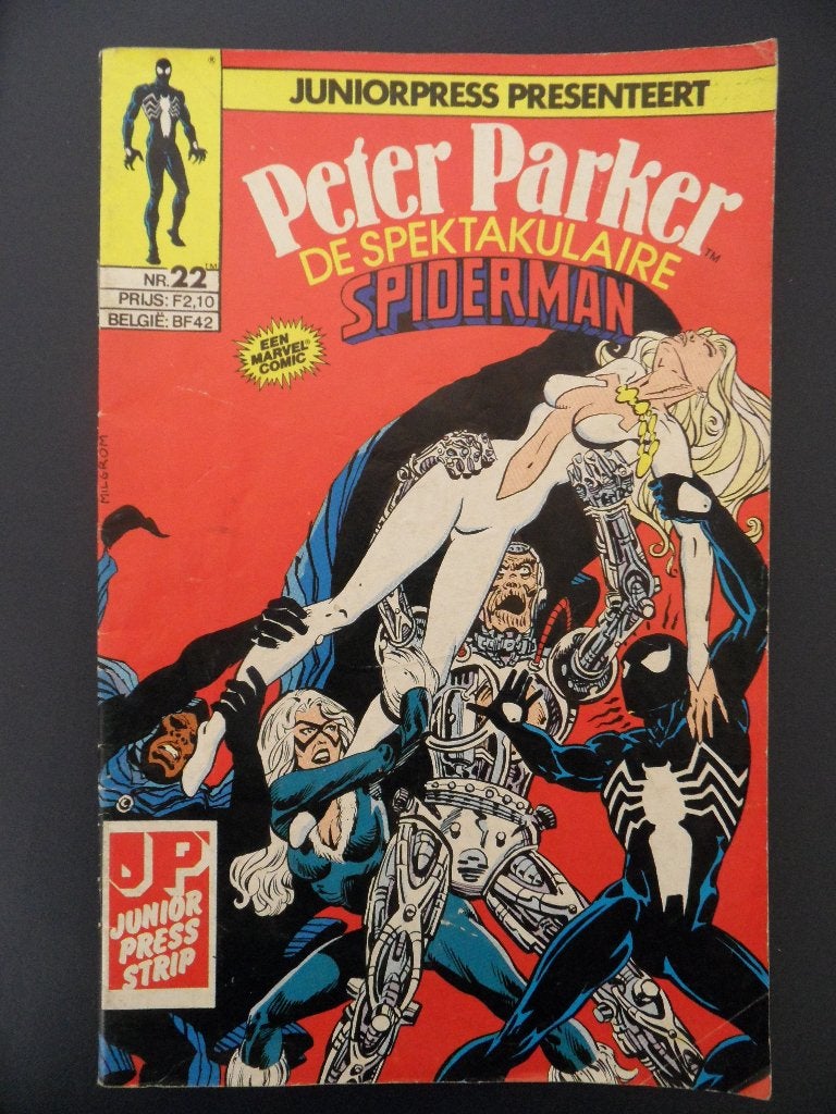 Peter Parker. De Spektakulaire Spiderman. Nr 22, 30 en 31., Meerdere stripboeken, Ophalen of Verzenden, Gelezen