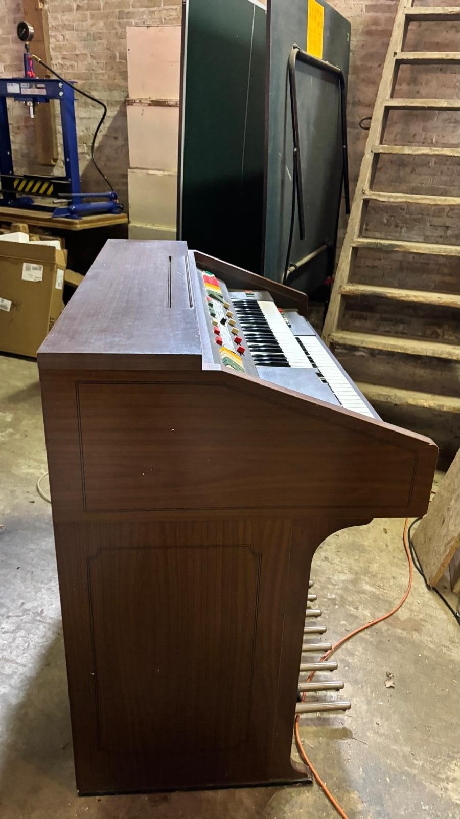 Solina C112 orgel ( met ARP Explorer I synthesizer), Muziek en Instrumenten, Ophalen, Gebruikt, 2 klavieren, Orgel