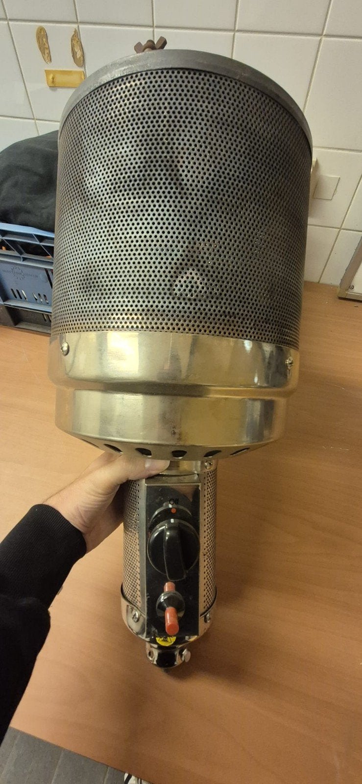 Terrasverwarmer op gas - Zo goed als nieuw, Ophalen, Zo goed als nieuw, Gas, Vloer