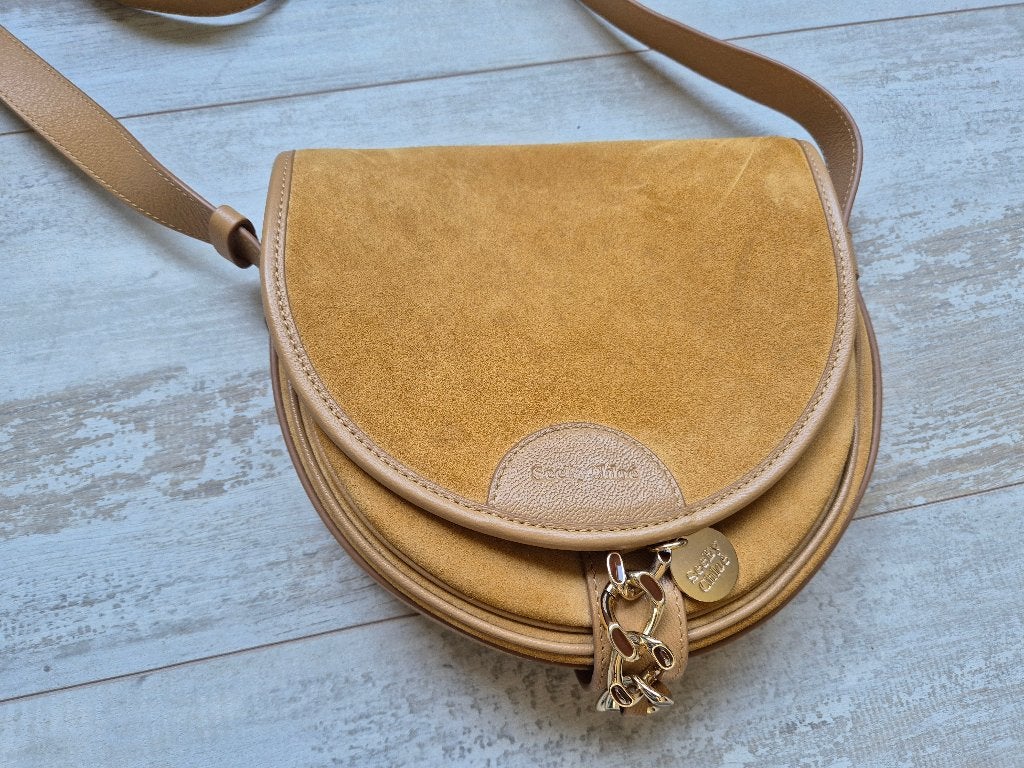 See by Chloé tas – beige – zo goed als nieuw, Sieraden, Tassen en Uiterlijk, Tassen | Damestassen, Ophalen of Verzenden, Zo goed als nieuw