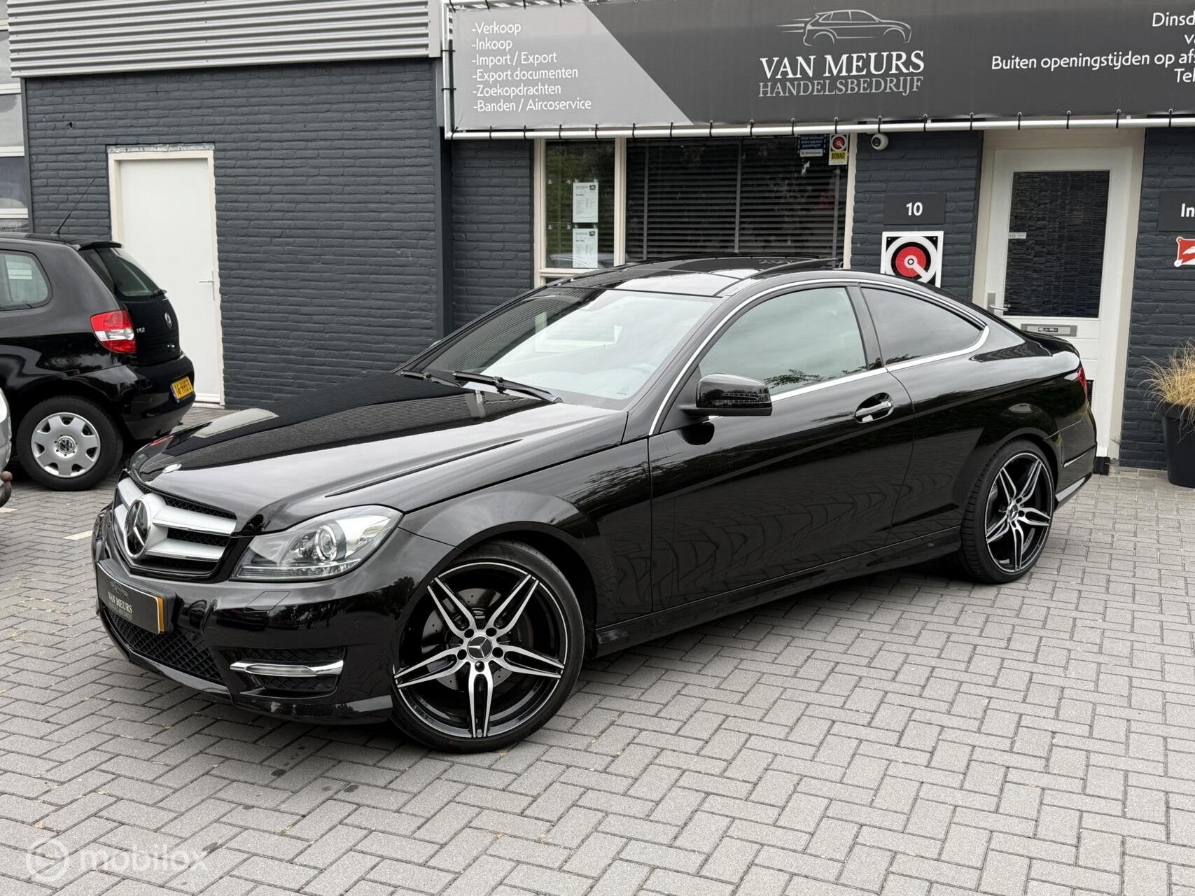 Mercedes C-klasse Coupé 350 Edition 1 Automaat, pano, leder, Auto's, Mercedes-Benz, Automaat, Euro 5, Achterwielaandrijving, Zwart