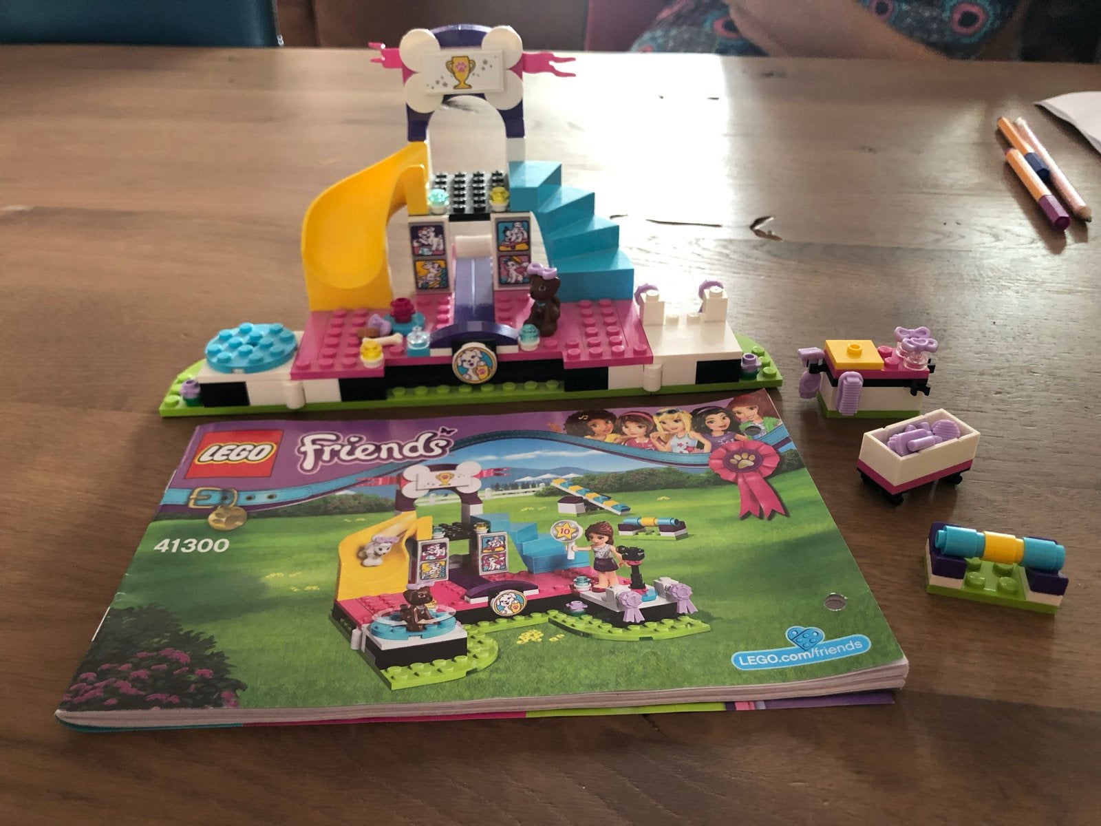 Lego Friends 41300 Puppy Kampioenschap (mist minifiguur), Kinderen en Baby's, Gebruikt, Lego, Friends, Ophalen of Verzenden