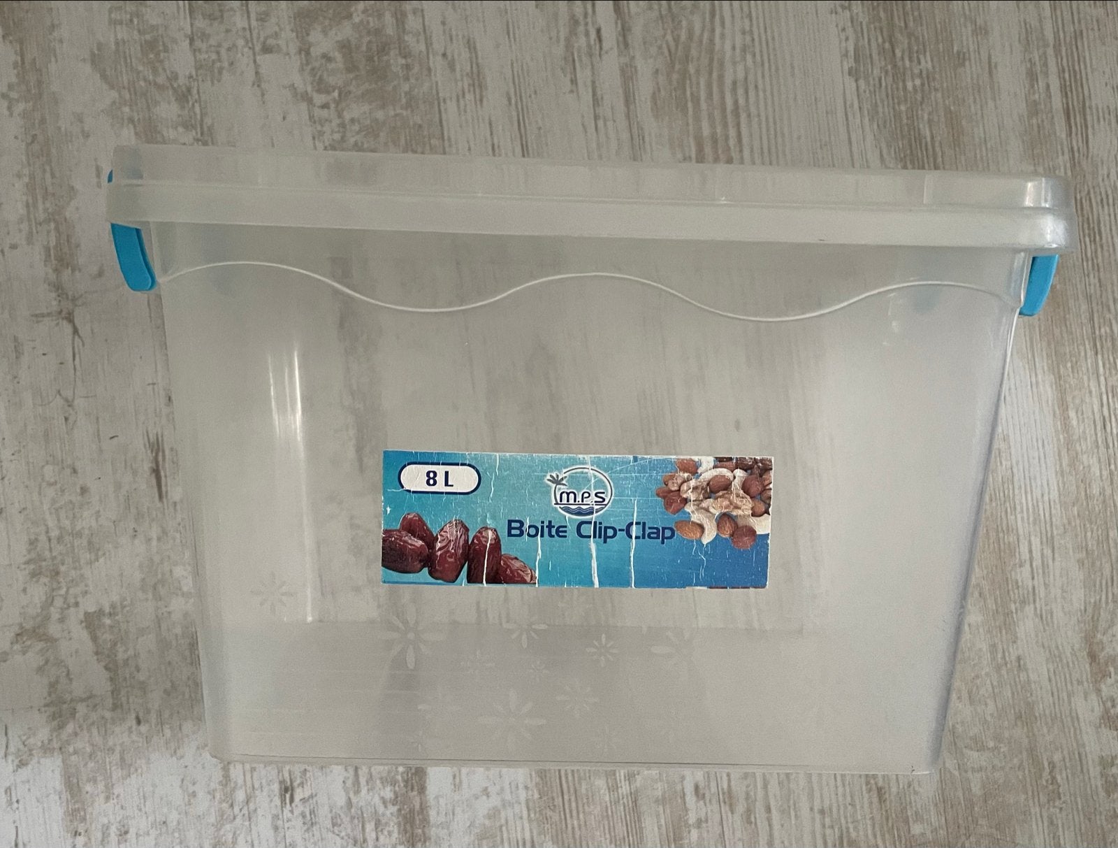 Opbergdoos 8L met clipsluiting, Ophalen, Zo goed als nieuw, 5 – 50, Minder dan 50 cm