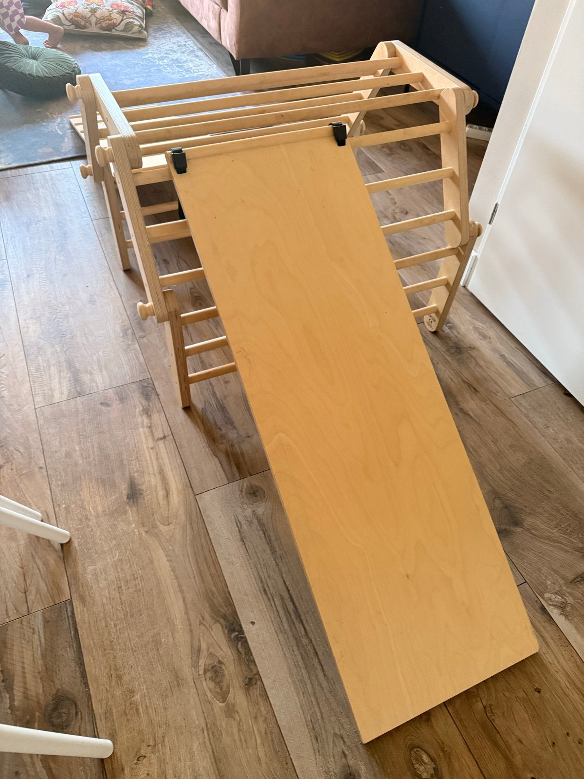 Ette Tete Fipitri houten klimrek met glijbaan, Ophalen, Gebruikt, Glijbaan