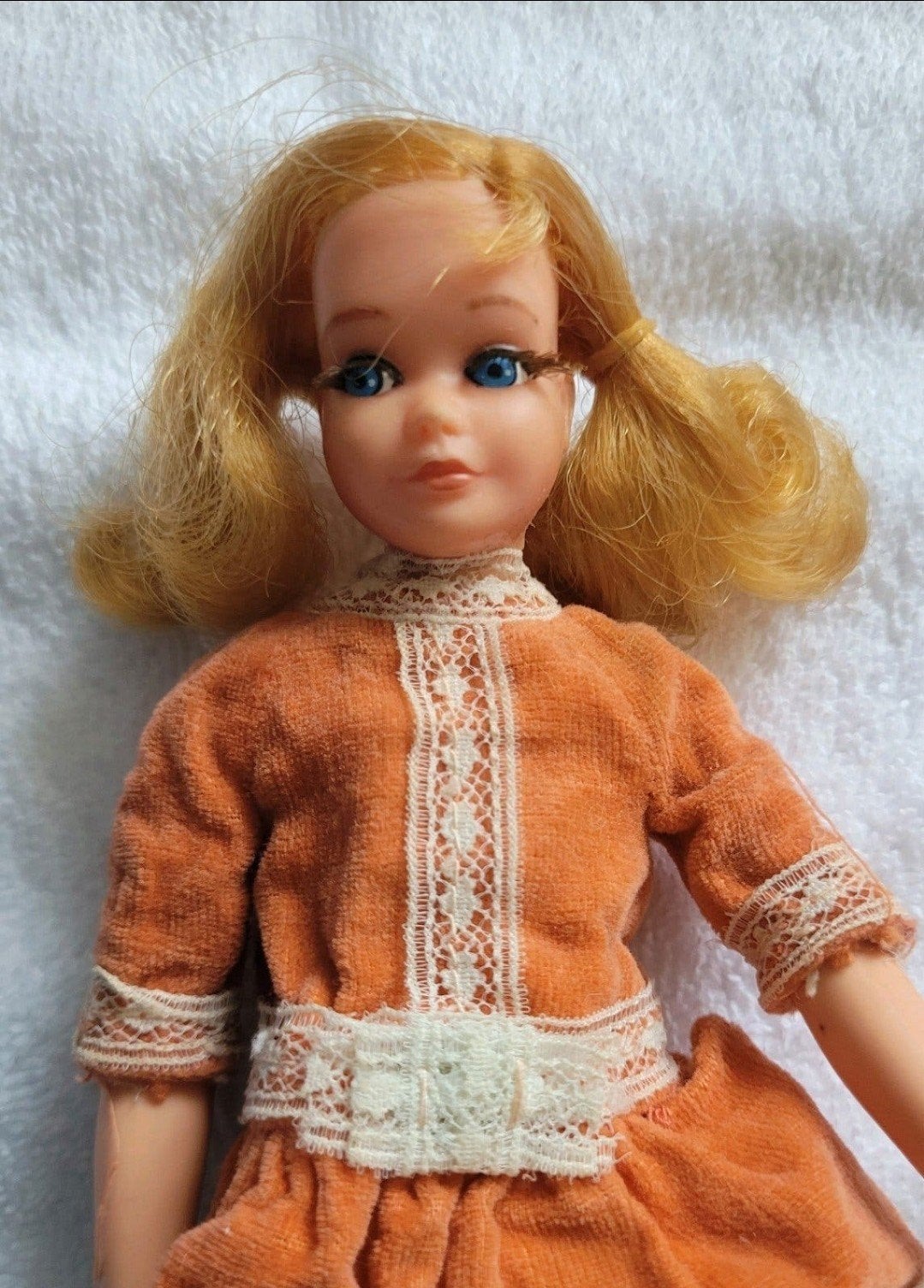 Vintage Barbie Living Skipper pop 1070 - Mattel, Verzamelen, Poppen, Ophalen of Verzenden, Gebruikt, Pop