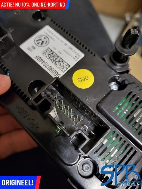 PASSAT B8 Climatronic paneel 5G0907044BF CLIMAT CONTROL UNIT, Gebruikt, Volkswagen, Ophalen of Verzenden