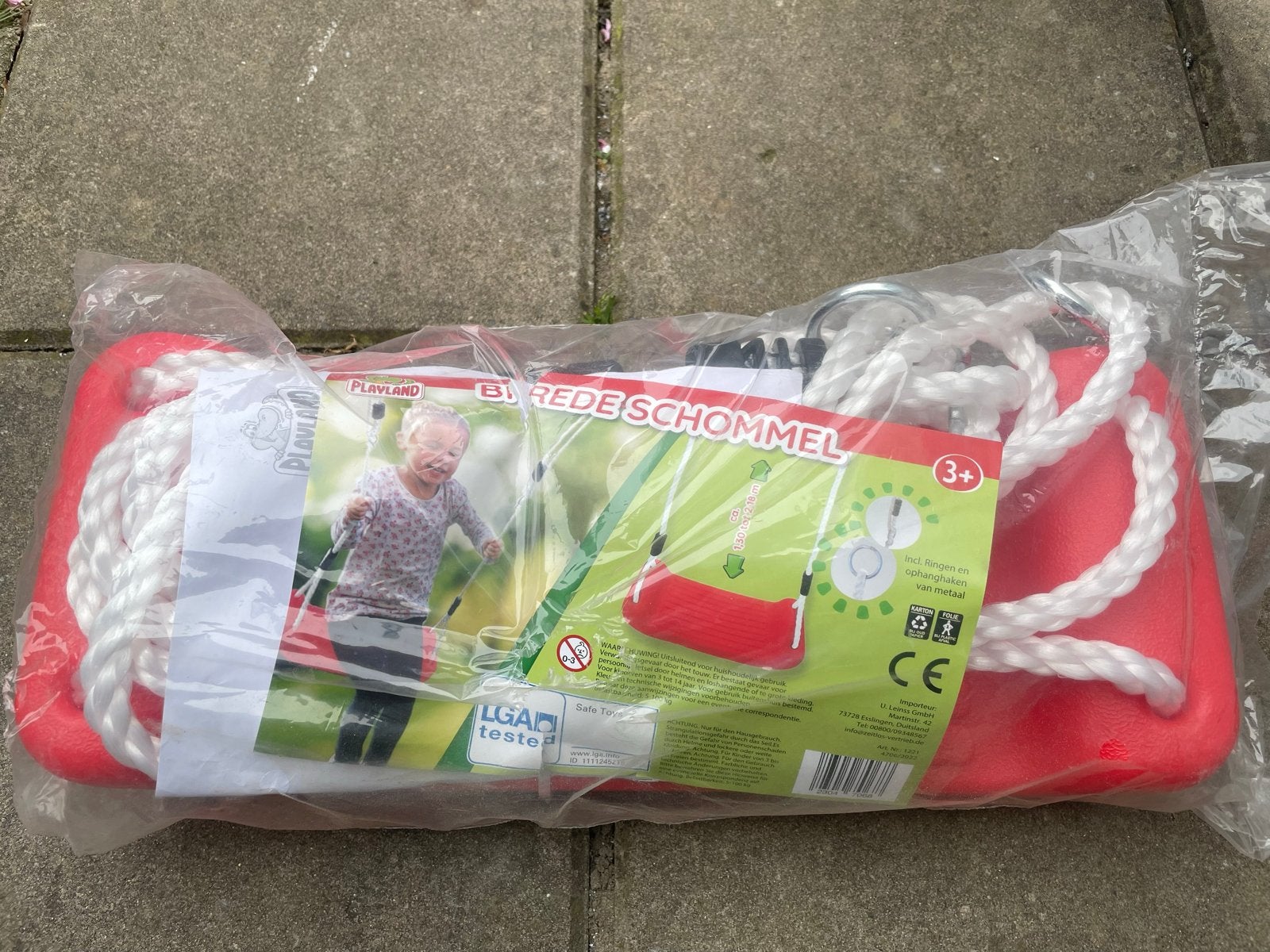 Nieuwe brede schommel van Playland, Ophalen of Verzenden, Nieuw, Schommel