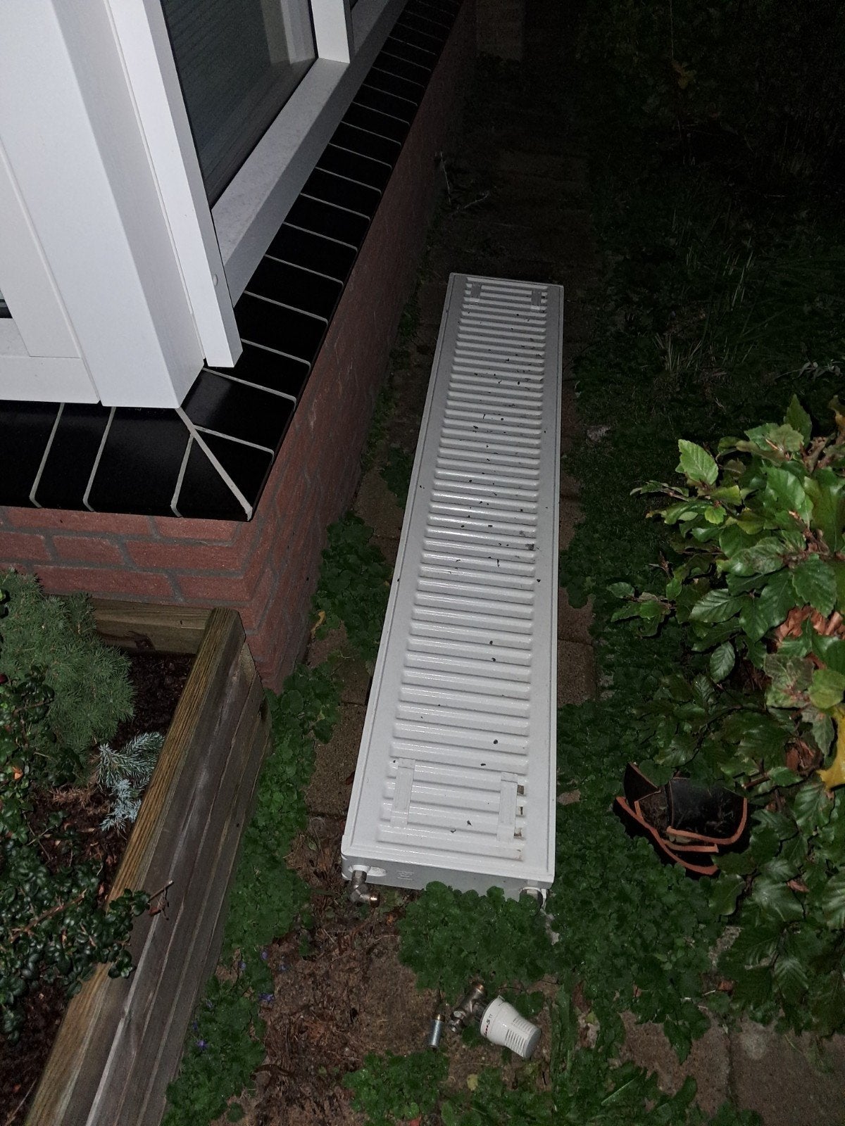 Lange radiator, 30 tot 80 cm, Gebruikt, Radiator, 150 cm of meer