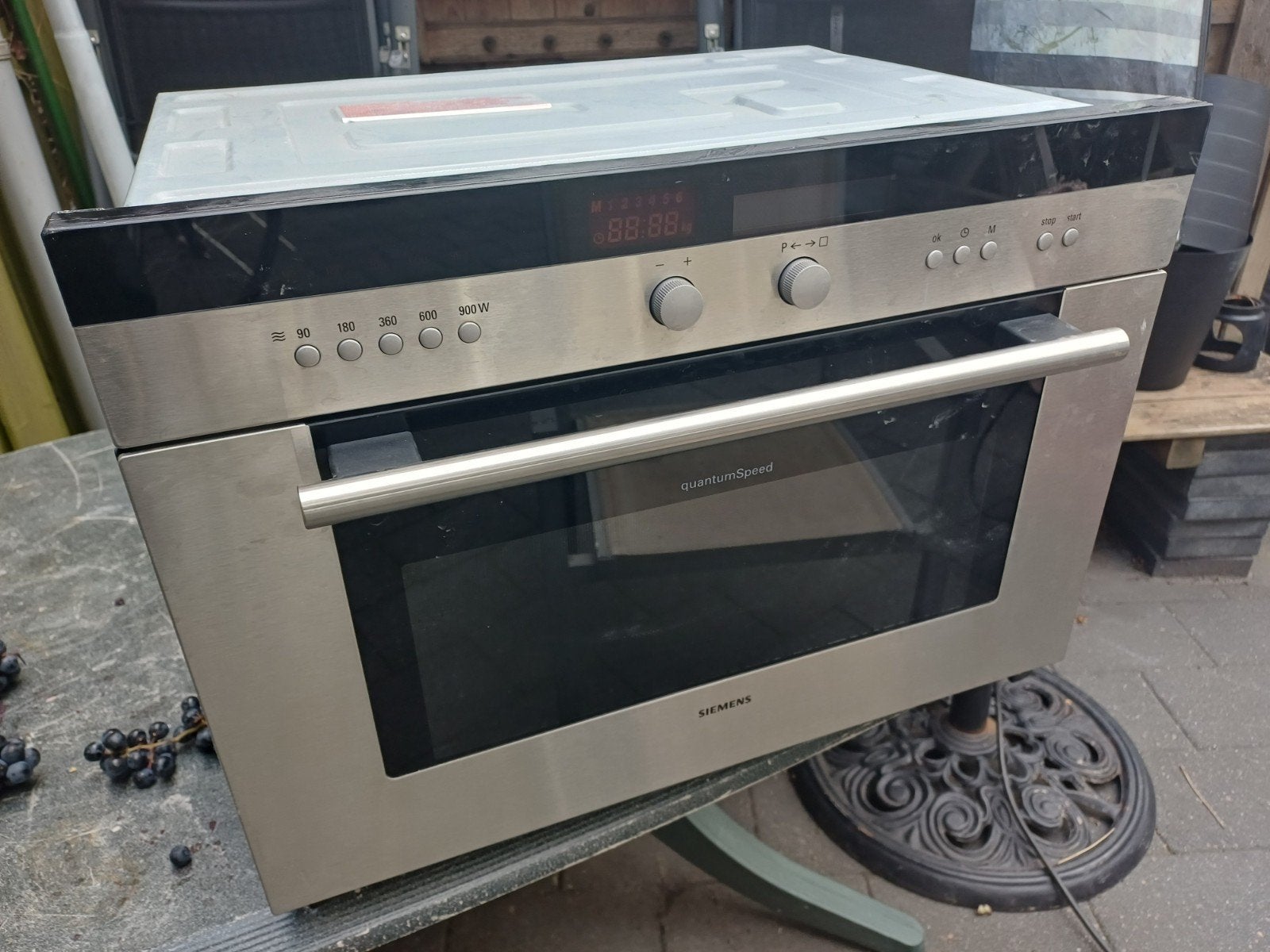 Siemens QuantumSpeed   oven  magnetron, Ophalen