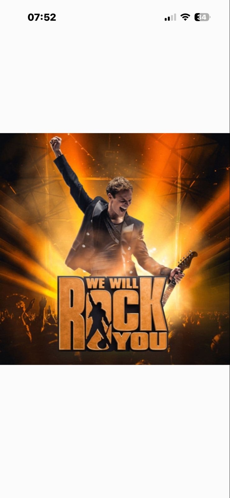 Musical We will rock you Queen, Tickets en Kaartjes, Twee personen, Augustus