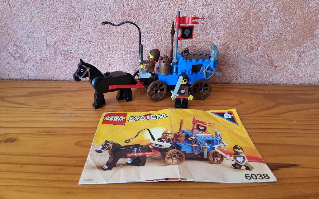 Lego castle: Wolfpack renegades 6038 (advertentie lezen)., Kinderen en Baby's, Speelgoed | Duplo en Lego, Ophalen of Verzenden