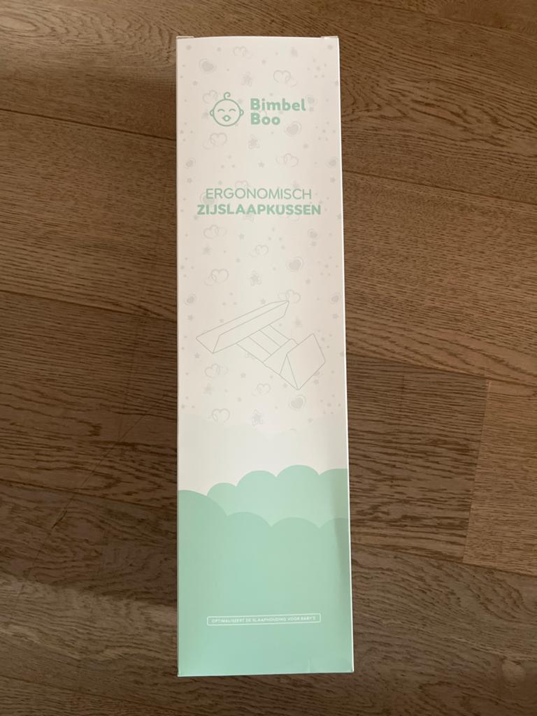 Bimbel Boo Ergonomisch Zijslaapkussen voor Baby's, Ophalen of Verzenden, Zo goed als nieuw