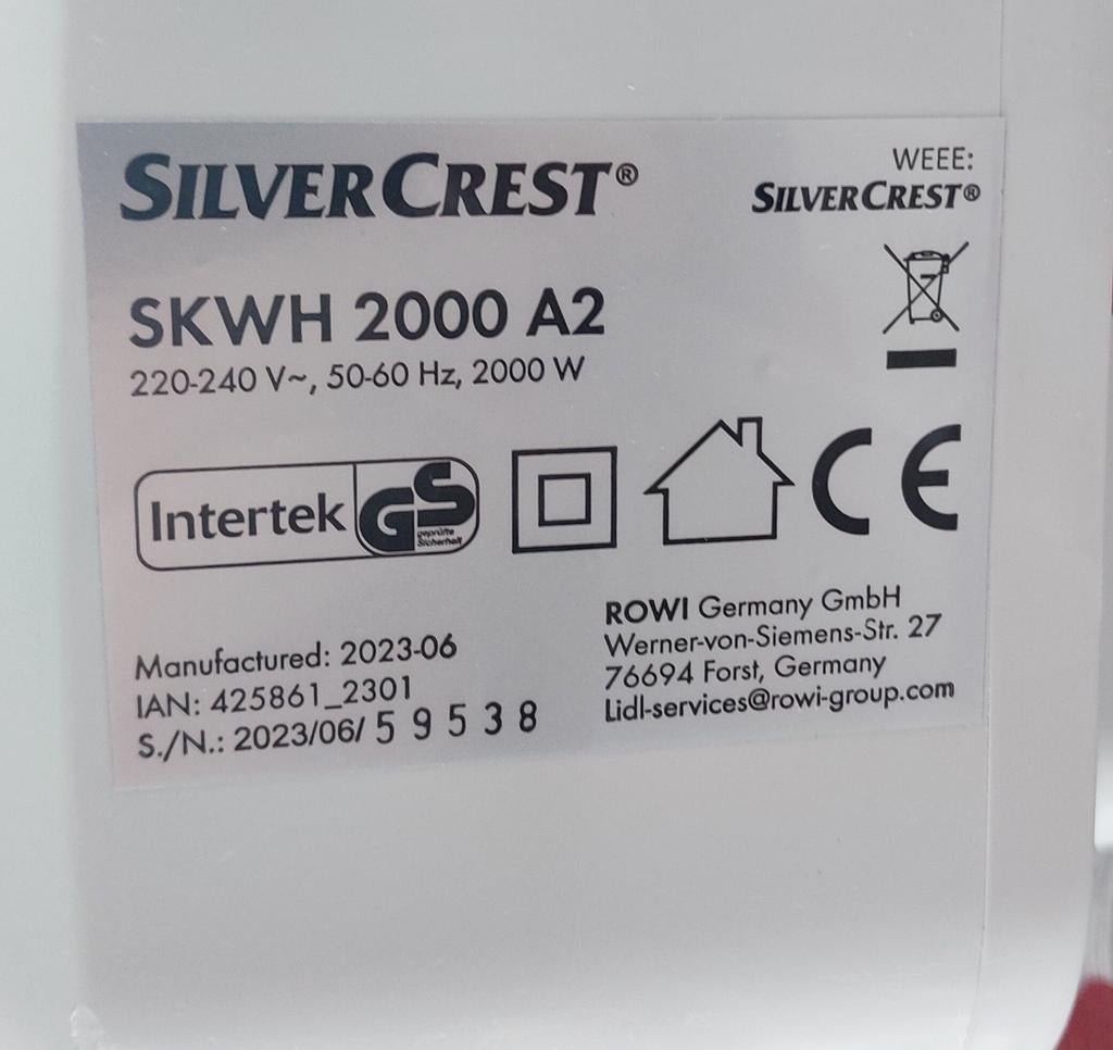 Keramische wandverwarming, Huis en Inrichting, Kachels, Ophalen of Verzenden, Elektrisch, Overige soorten
