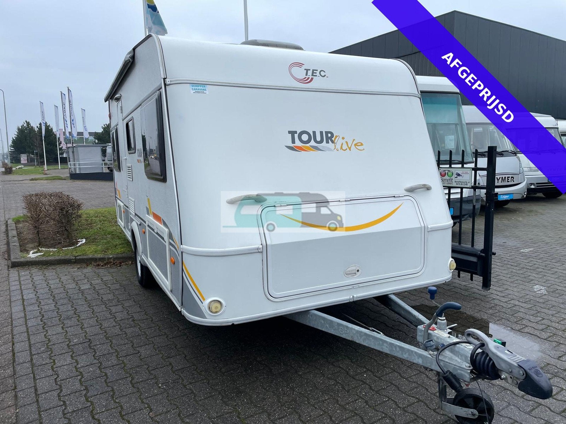 TEC Tour 450 DB 2008 (bj 2008), Caravans en Kamperen, Schokbreker, T.E.C., Bedrijf, 750 - 1000 kg