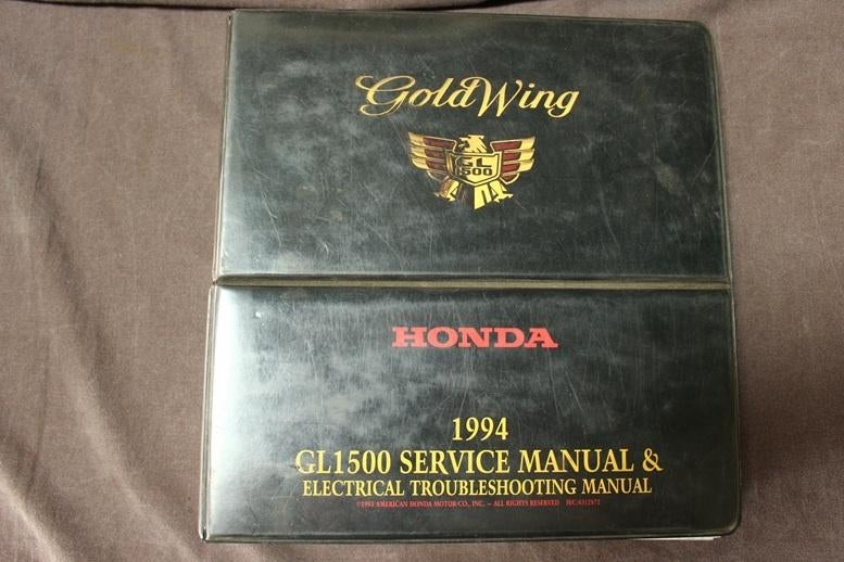 Honda GL1500 1994 Goldwing service / electrical manual, Motoren, Handleidingen en Instructieboekjes, Ophalen of Verzenden, Honda