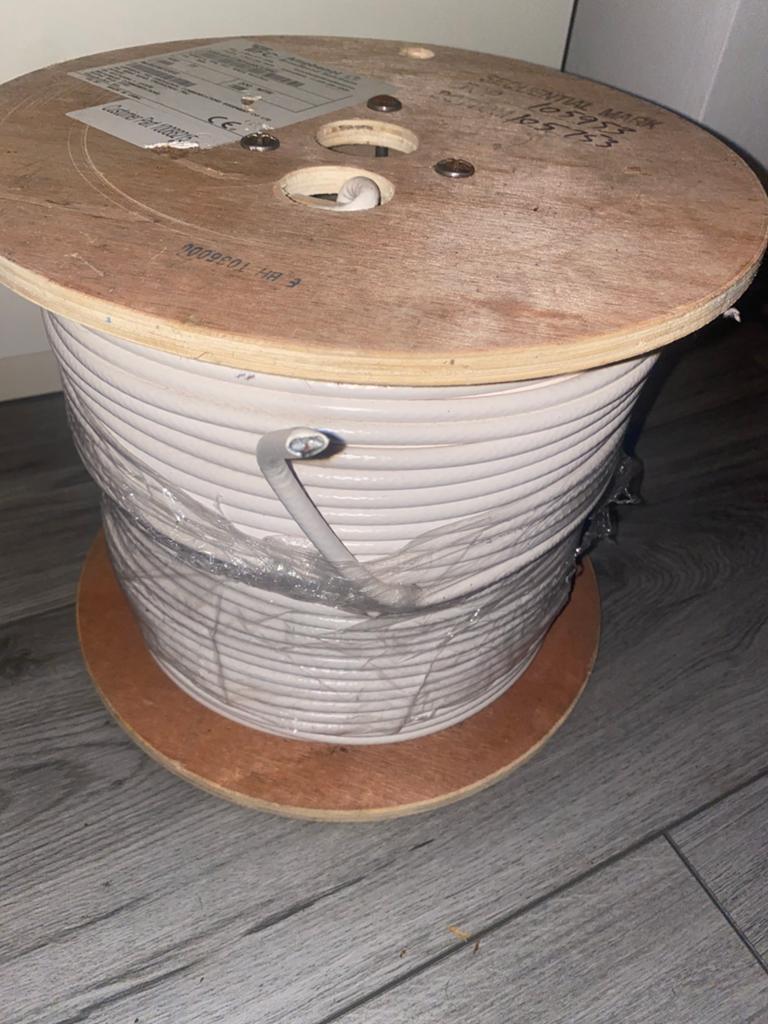 Coax C9 200M., Audio, Tv en Foto, Ophalen, Nieuw, 10 meter of meer, Coaxiale kabel