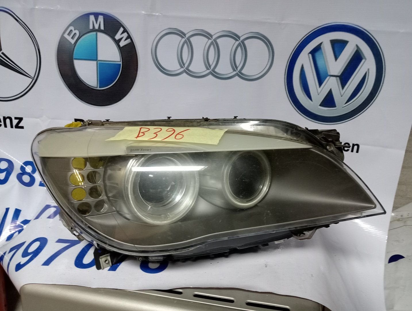 Koplamp BMW 5 Serie E60 Koplamp rechts 7182138, Gebruikt, -, -, Ophalen of Verzenden