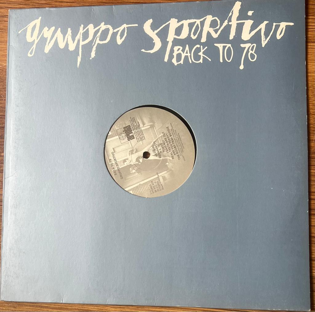 LP - GRUPPO SPORTIVO - BACK TO 78, Ophalen of Verzenden, Gebruikt, 12 inch