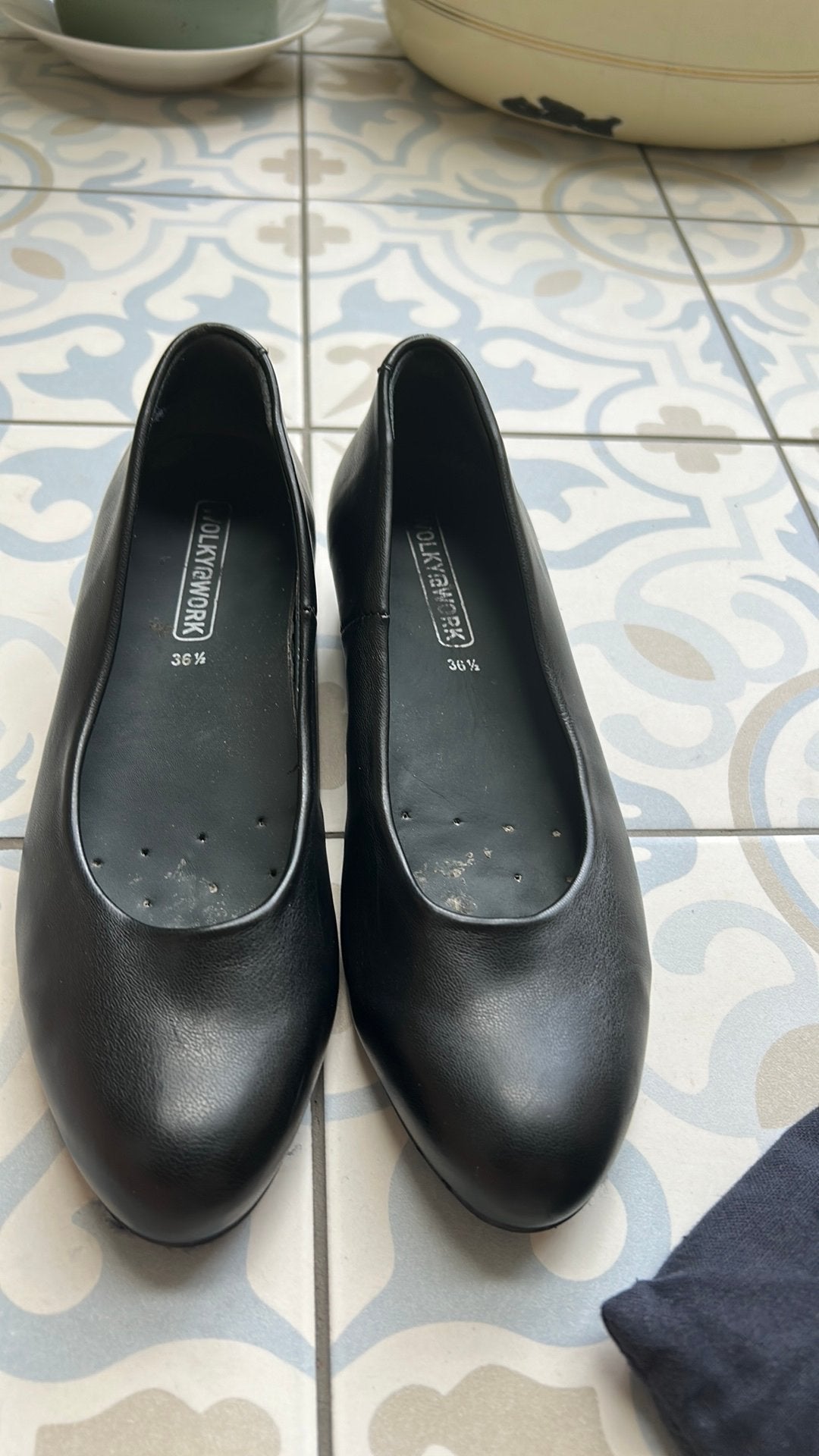 Wolky at work maat 36.5, Kleding | Dames, Schoenen, Pumps, Blauw, Ophalen of Verzenden, Zo goed als nieuw