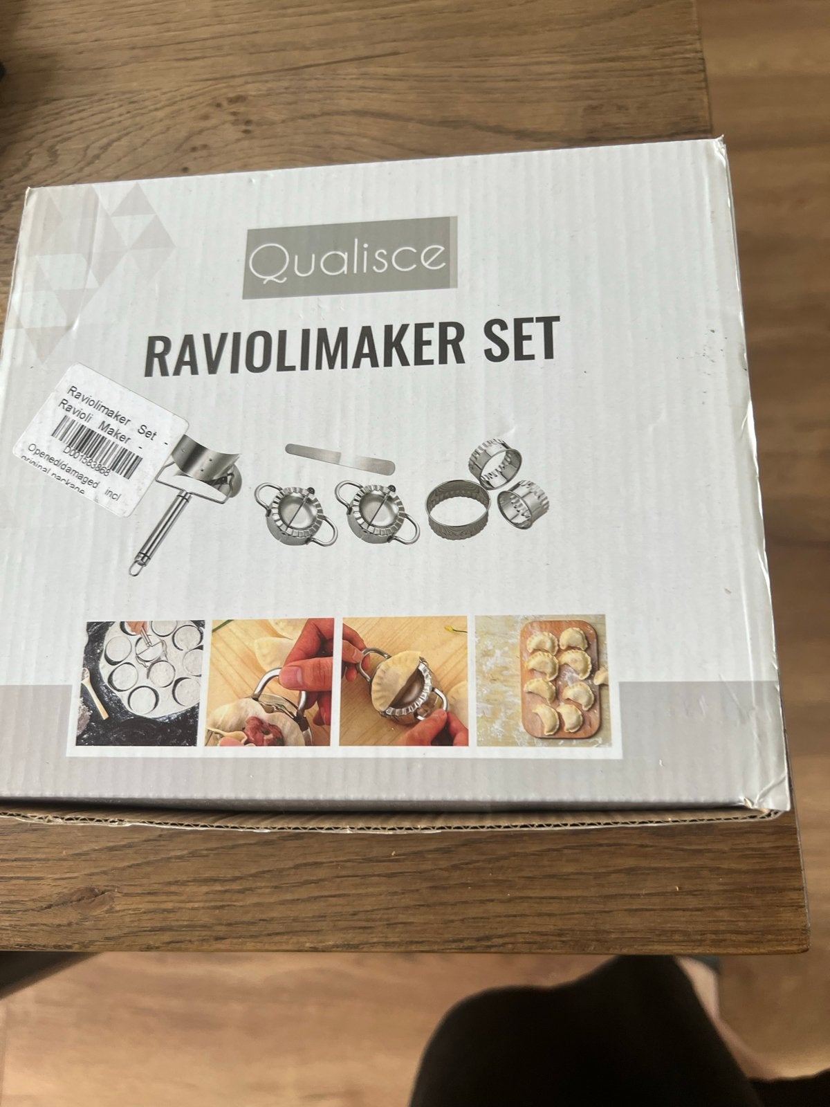 Qualisce Raviolimaker Set - Maak zelf heerlijke ravioli, Ophalen of Verzenden, Nieuw