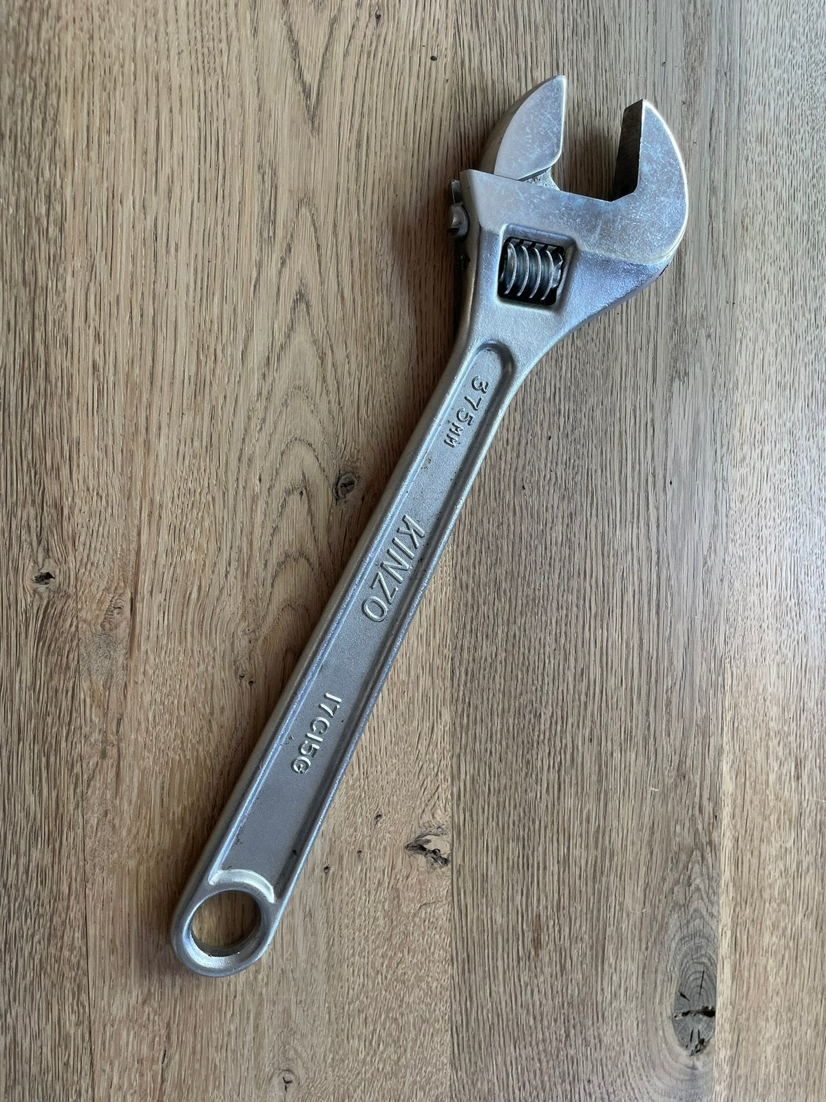 Bahco sleutel, engelse sleutel merk kinzo 375mm groot, Ophalen of Verzenden, Zo goed als nieuw