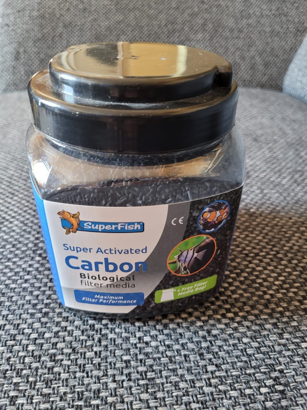 Superfish super activated carbon biological filter media, Dieren en Toebehoren, Vissen | Aquaria en Toebehoren, Ophalen of Verzenden