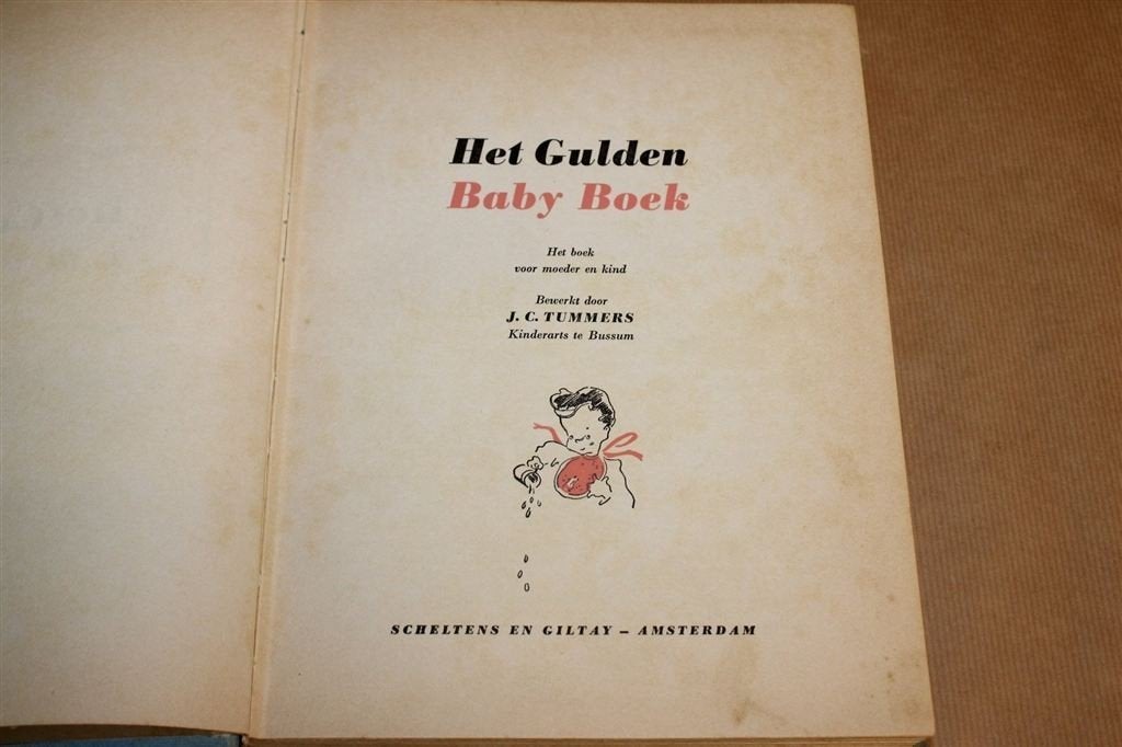 Het Gulden Baby Boek — Vintage Boek — Moeder & Kind 1960, Ophalen of Verzenden, Gelezen, Zwangerschap en Bevalling