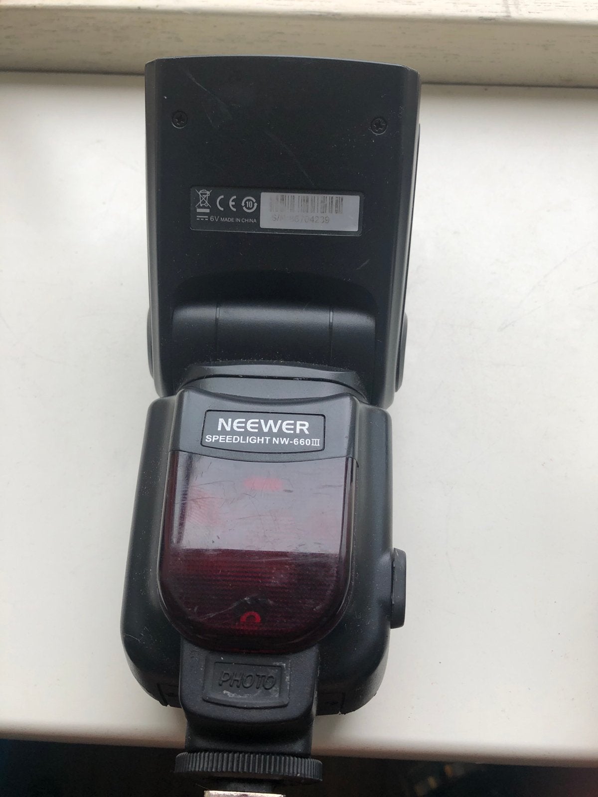 Neewer Speedlight NW-660III Externe Flitser, Ophalen of Verzenden, Gebruikt, Externe flitser