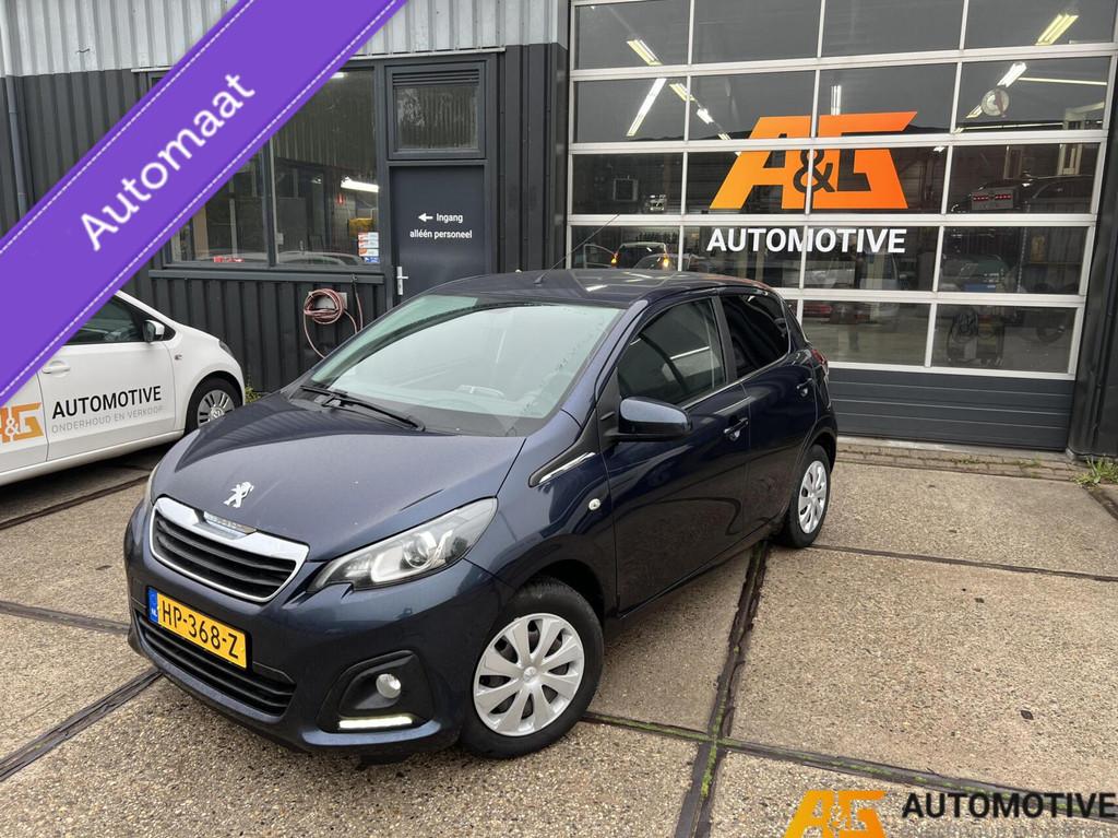 Peugeot 108 5DRS 1.0 VTi 2015 Blauw | Automaat |, Euro 6, Origineel Nederlands, 3 cilinders, 69 pk