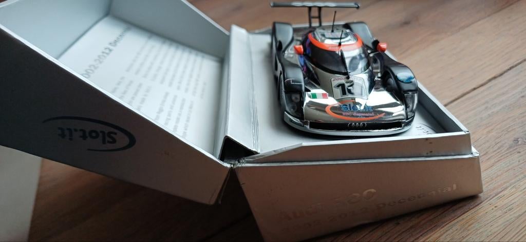 Slot.it Audi R8C Decennial - Nieuwstaat 1:32 Slotcar, Ophalen of Verzenden, Nieuw, Auto, Overige merken