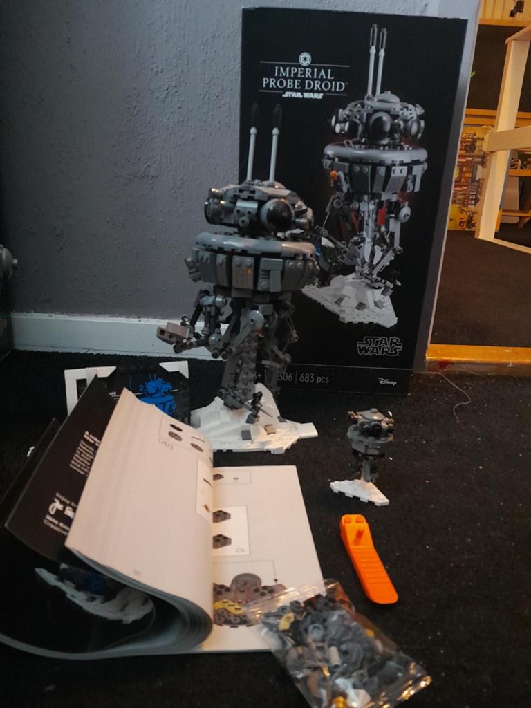 Lego Star Wars 75306 Imperial Probe Droid ZGAN, Ophalen of Verzenden, Zo goed als nieuw