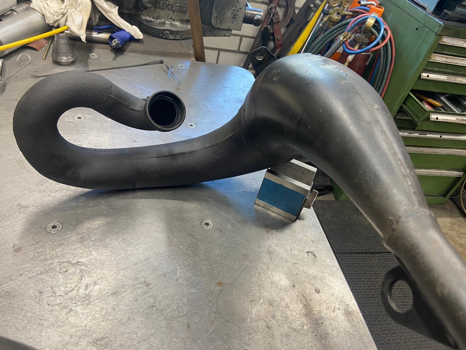 Uitlaat Yamaha DT200WR 3XP, Motoren, Ophalen, Gebruikt