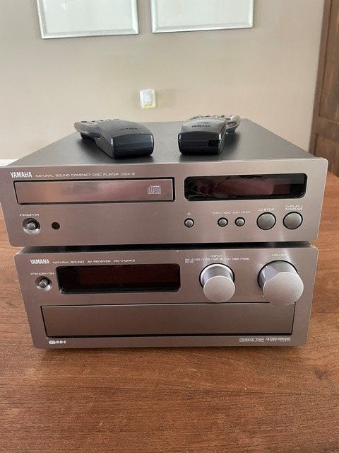 Yamaha midiset - Tuner/versterker + cd-speler, Gebruikt, Losse componenten, Tuner of Radio, Ophalen