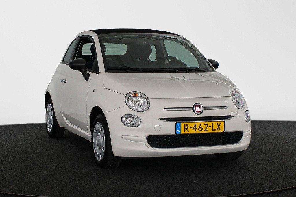 Fiat 500 C 1.0 Hybrid Cult Cabriolet Airco Cruise Control Pr, Stof, Euro 6, Cabriolet, 4 stoelen