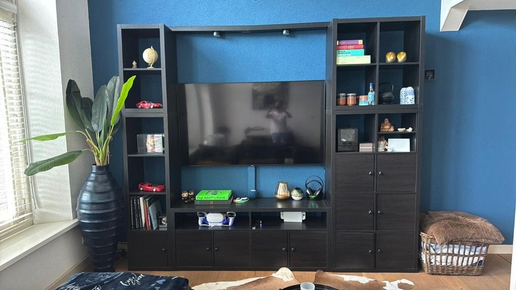 Kallax kasten tv meubel set, Ophalen, 150 tot 200 cm, Zo goed als nieuw, 25 tot 50 cm
