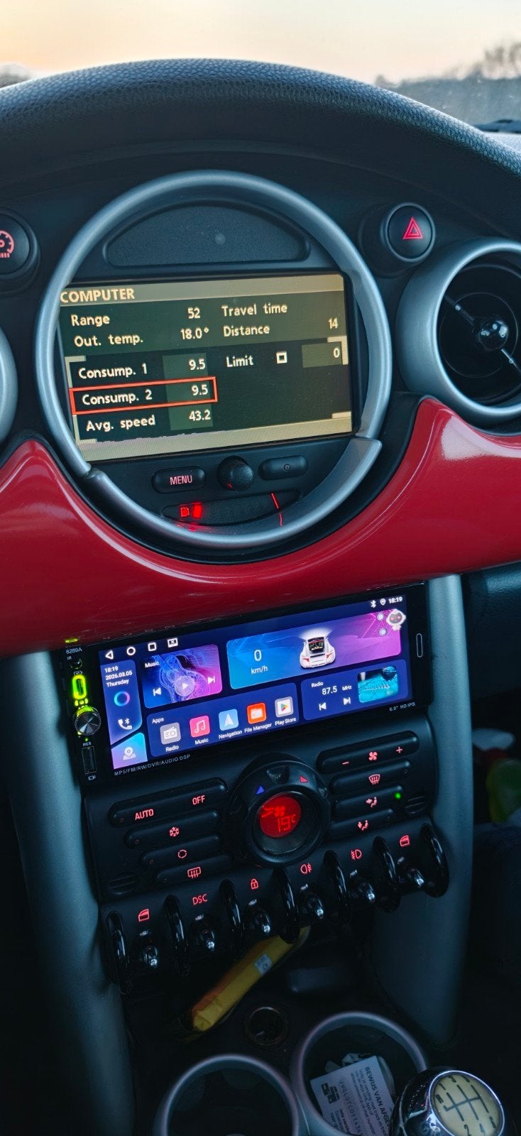 Podofo Android 1Din Autoradio met YouTube, GPS, Playstore, Ophalen of Verzenden, Nieuw