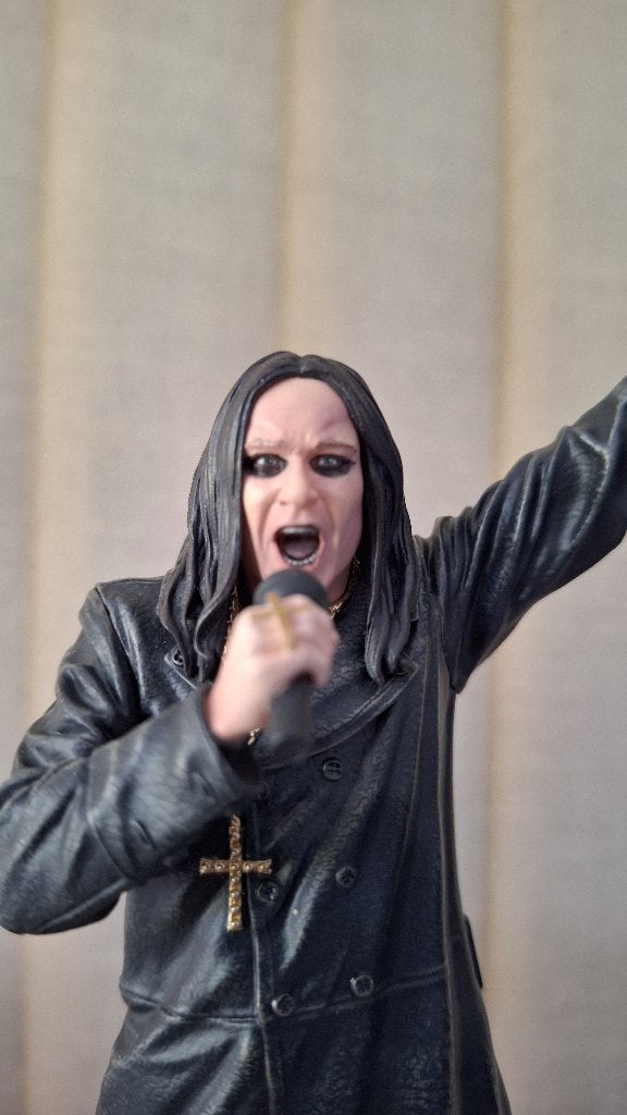 Ozzy Osbourne beeldje Mcfarlane 1:10 Metal Hardrock Sabbath, Ophalen of Verzenden, Zo goed als nieuw, Pop, Beeldje of Miniatuur