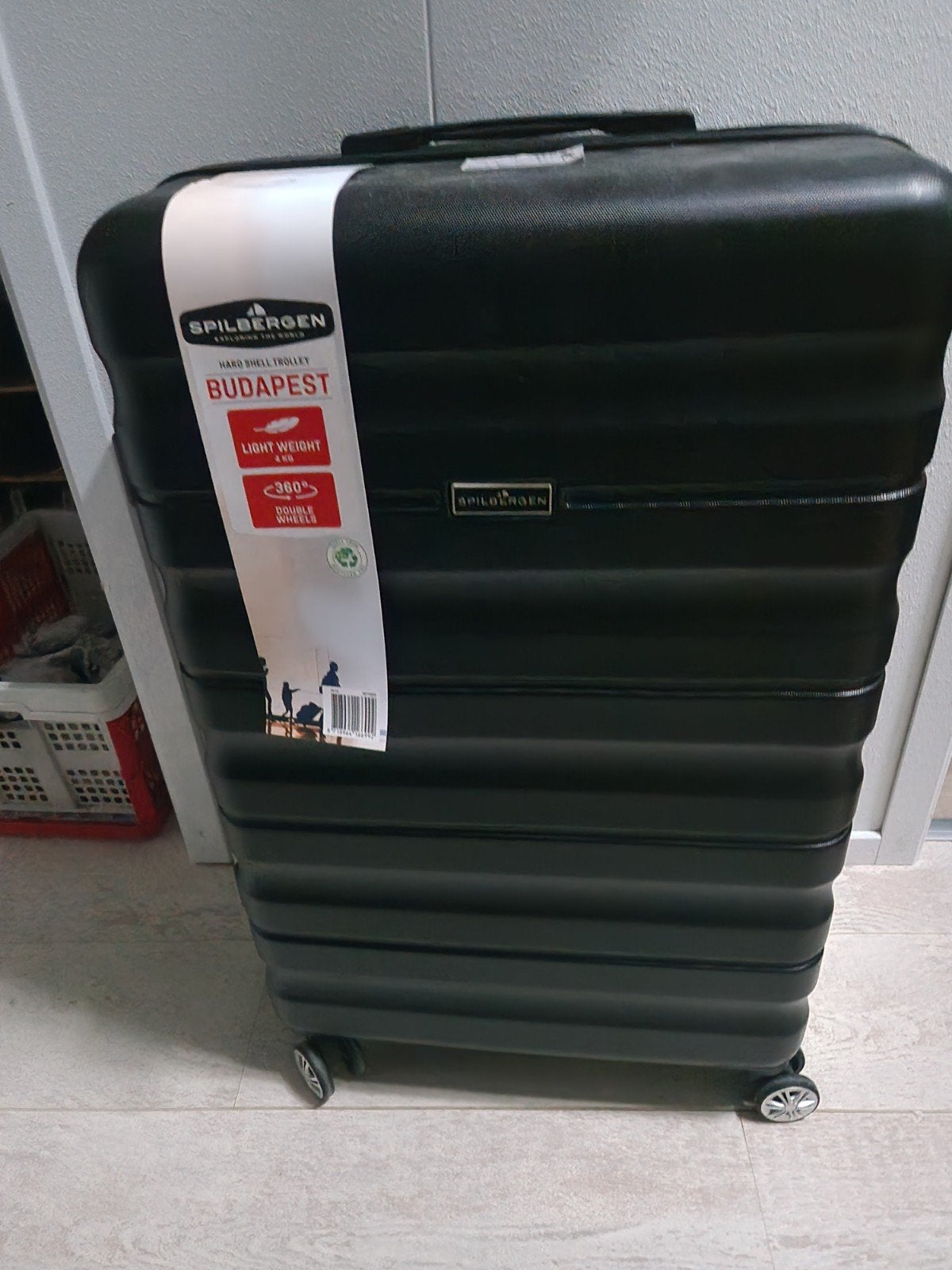 Nieuwe Spilbergen Budapest koffer - Ongebruikt, Hard kunststof, Nieuw, Slot, 35 tot 45 cm