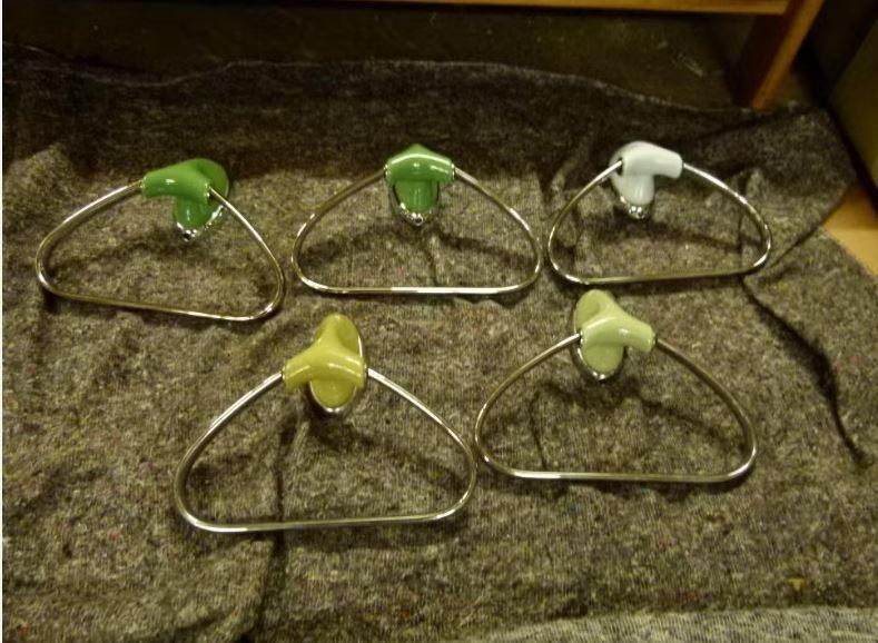 vintage Colani handdoekring Villeroy Boch 70er, Ophalen, Zo goed als nieuw, Steen, Overige typen