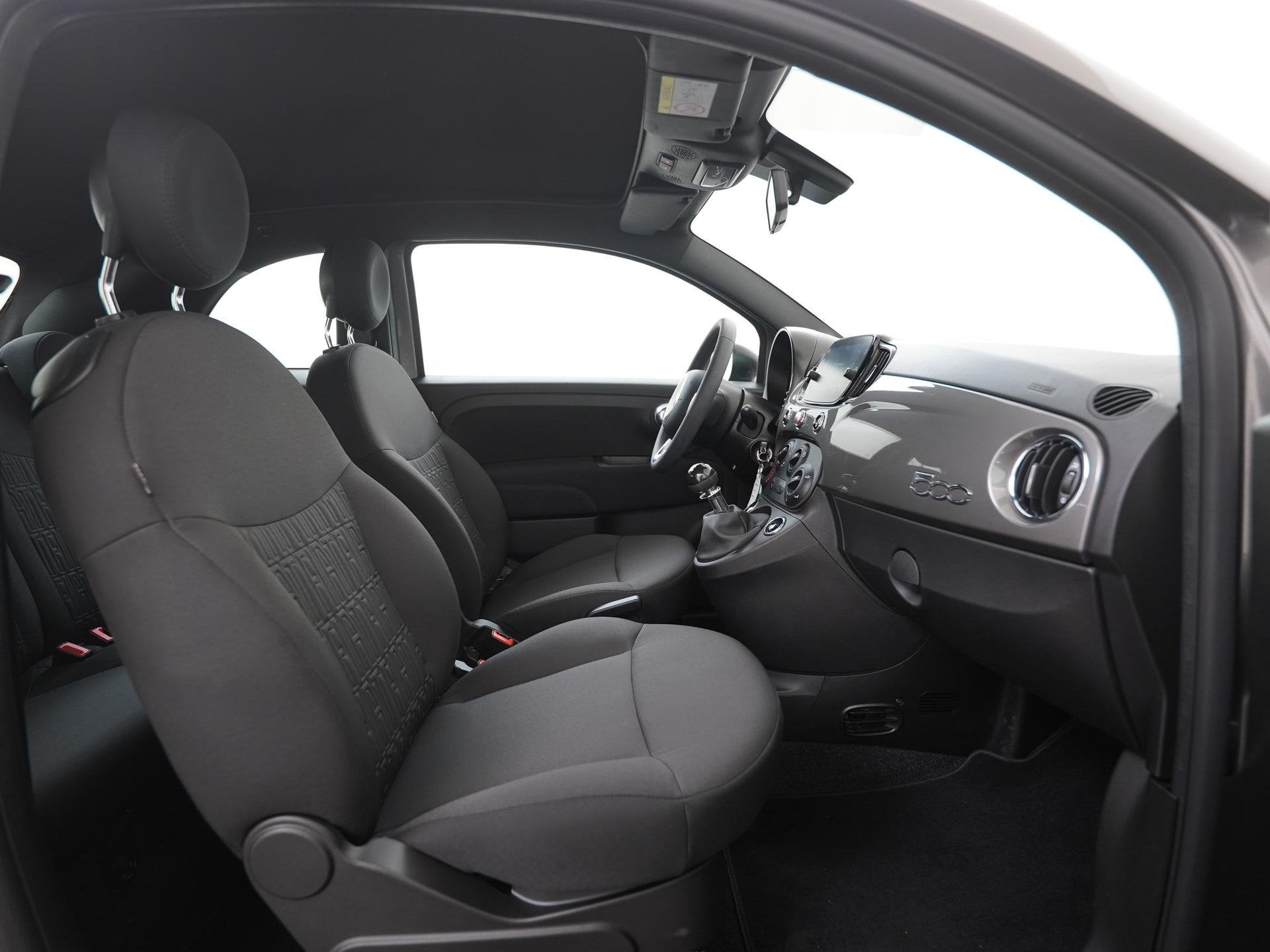 Fiat 500 C 1.0 Hybrid Dolcevita | Apple/Android Carplay | Zo, Voorwielaandrijving, 12 maanden, Stof, Gebruikt