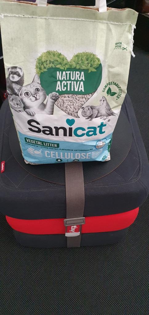 Kattenbakvulling  Sanicat 3x10 liter 2+1gratis€14.00euro, Ophalen, Nieuw, Gesloten