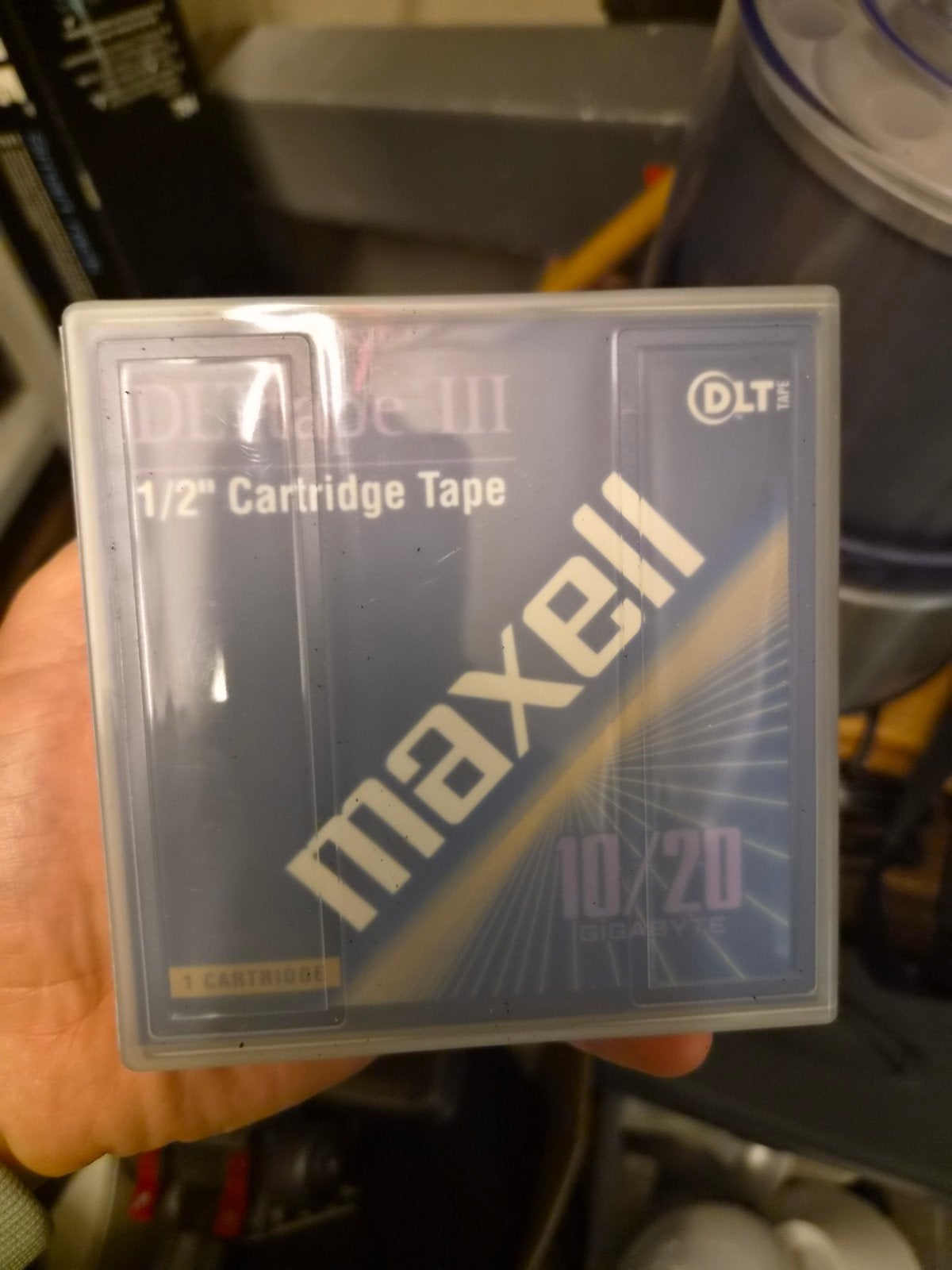 Maxell DLTtape III 10/20GB 1/2" Cartridge Tape, Intern, Nieuw, Ophalen of Verzenden, Desktop