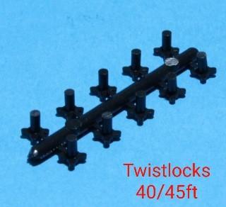 Twistlocks (10 stuks), Ophalen of Verzenden, Nieuw, Bus of Vrachtwagen, Tekno