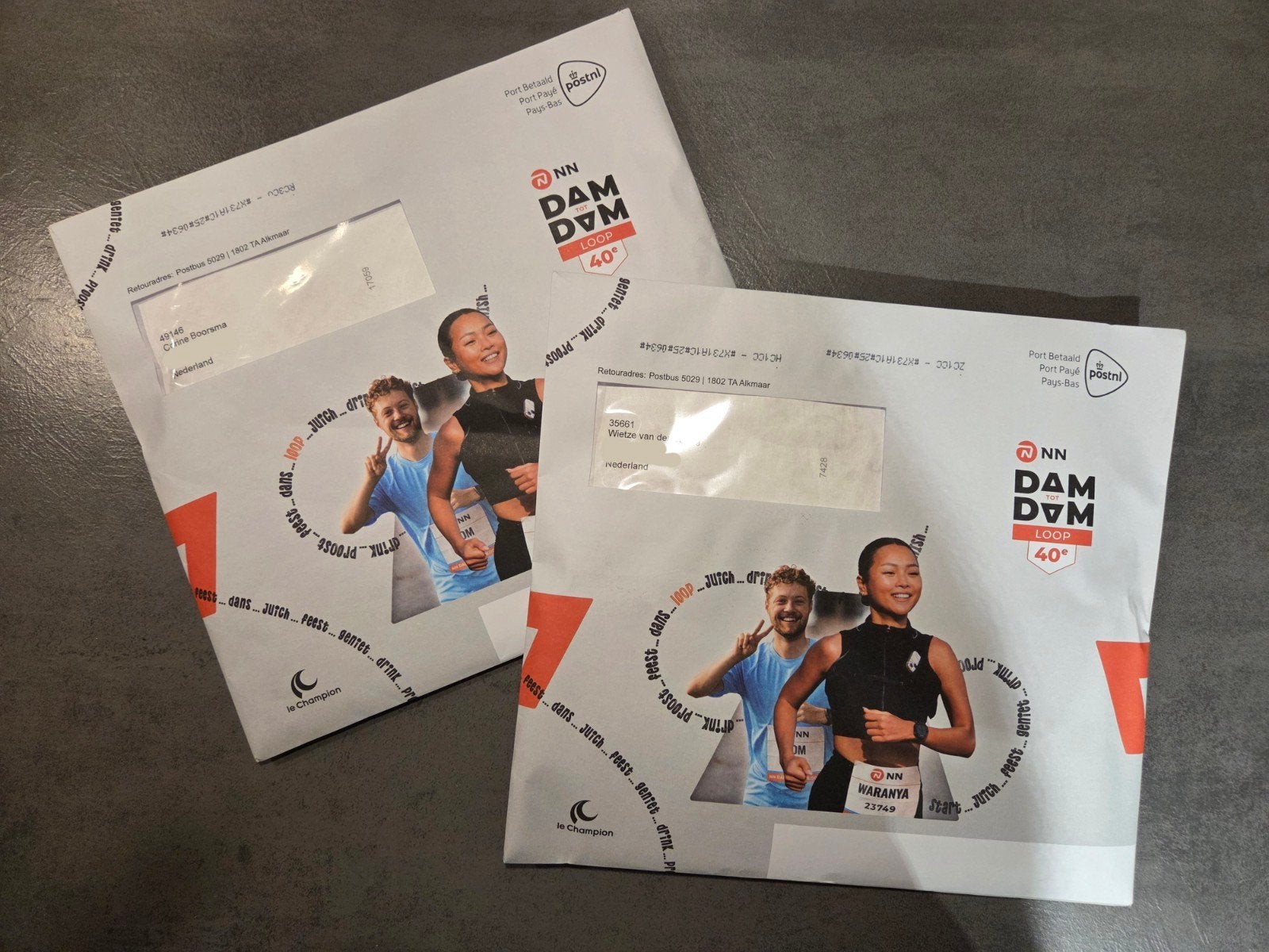 4 tickets 40e Dam tot Damloop - 16km, ook los aangeboden, Tickets en Kaartjes, Drie personen of meer
