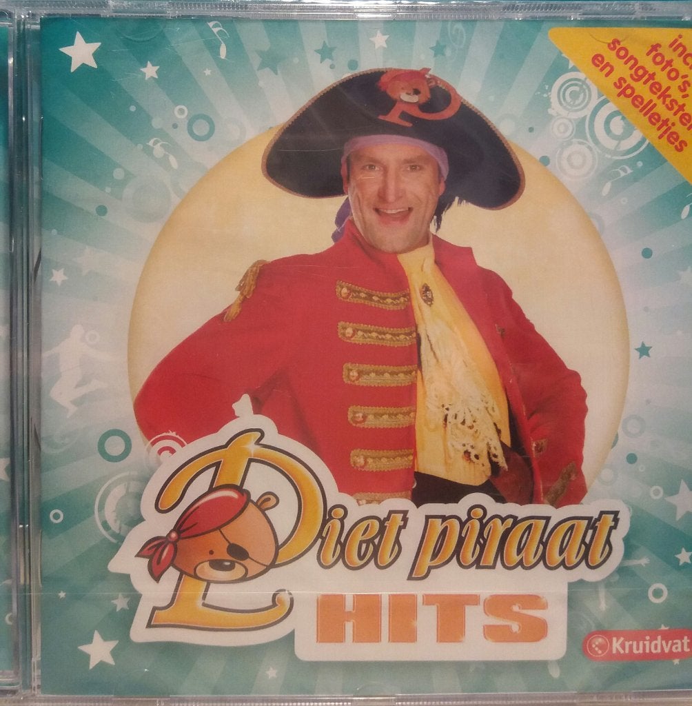 Piet Piraat Hits CD - Inclusief songteksten en spelletjes