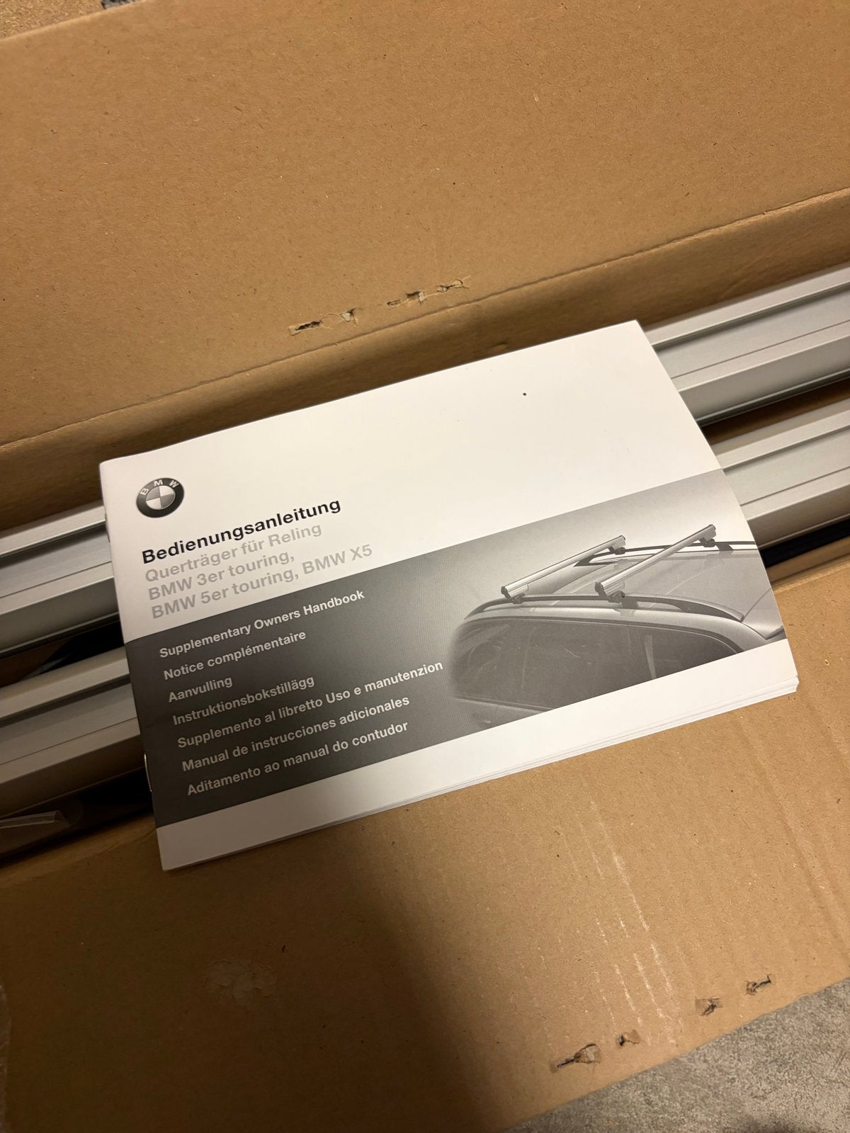 BMW Dakdragers 3 Serie Touring, 5 Serie Touring, X5, Auto diversen, Ophalen of Verzenden, Nieuw