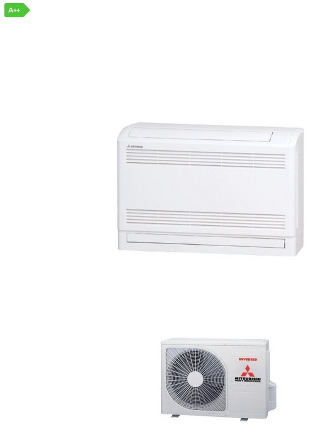 Mitsubishi Heavy Diamond Vloermodel 5,0 kW Airco Set, Witgoed en Apparatuur, Ophalen, Koelen en Ontvochtigen, Nieuw, 3 snelheden of meer
