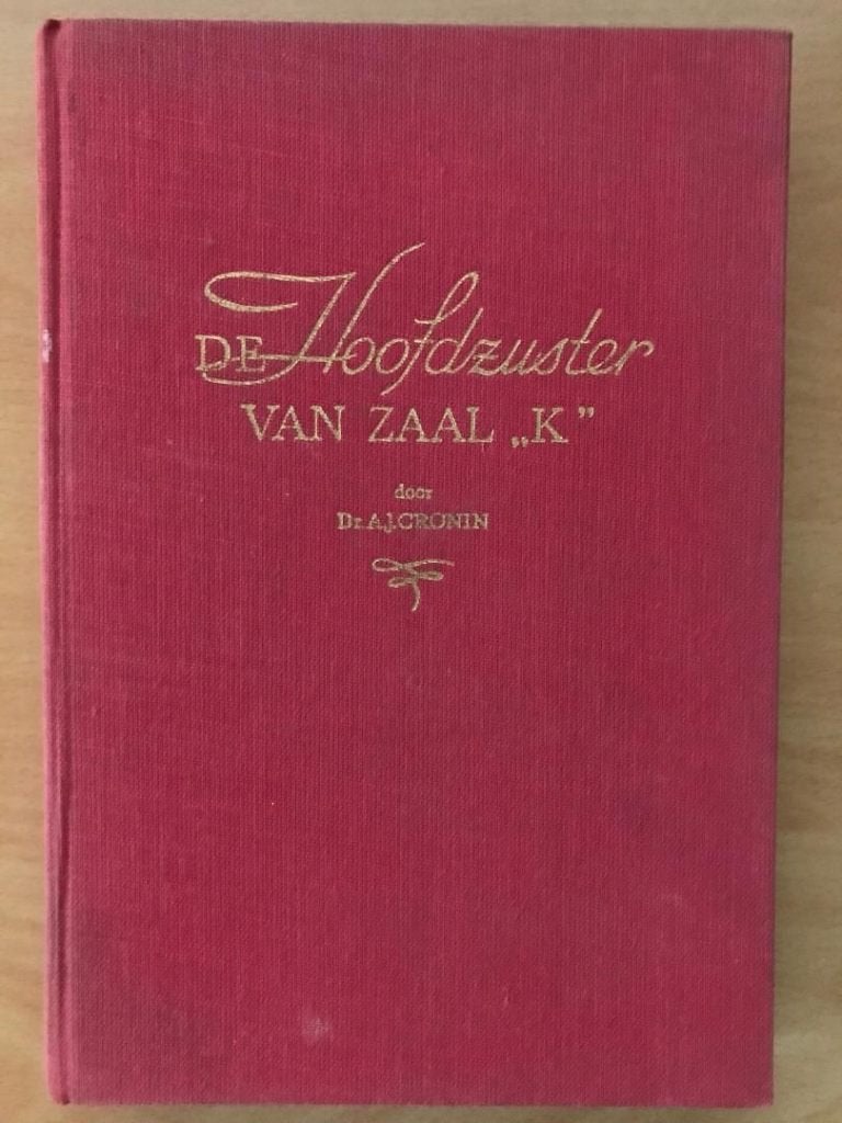 De hoofdzuster van zaal K door Dr. A.J. Cronin, Boeken, Ophalen of Verzenden, Zo goed als nieuw, Dr. A.J. Cronin, Nederland