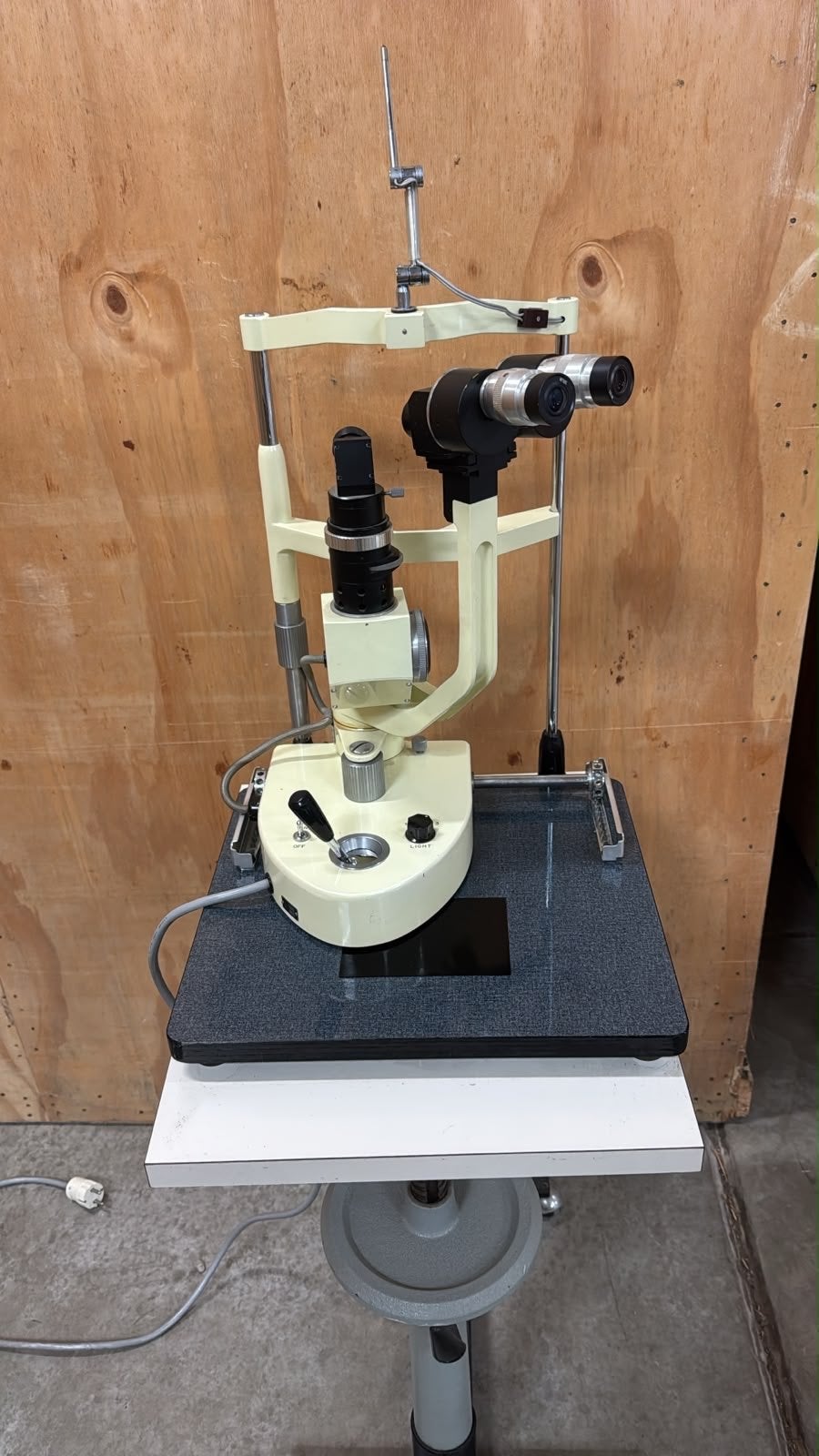 Neitz SL-J Oogheelkundige Spleetlamp, Ophalen of Verzenden, Gebruikt, Minder dan 400x, Biologische microscoop